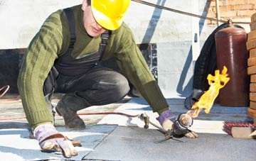 Souldern flat roof construction